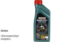 1 Liter Original Castrol Motoröl Magnatec Stop-Start 5W-30 C2 Motorenöl