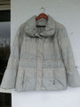 Damenjacke Winterjacke Übergangsjacke Steppjacke hellgrau Gr. 44 Bonita