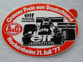 original ELF Motoröl 1977 Formel 1 Aufkleber 12 cm x  8,5 cm