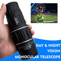 Monokular Fernglas Teleskop Telescope Fernrohr 16X52 Outdoor Camping Nachtsicht