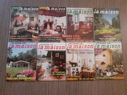 Lot 8 magazines : Plaisir De La Maison,1970/72/73/74, Bon Etat/TBE,Collection 