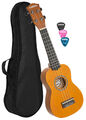 CASCHA HH 3973B Sopran Ukulele Set gelb / B-Ware