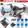 Mini Drohne Mit 4K HD Dual Kamera Selfie RC Quadrocopter Drone Faltbar 3Akku DHL