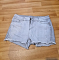 Hot Pants Shorts ripped grau Damen W32