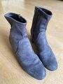 Tamaris Damen Stiefel Stiefelette Boots Grau Gr. 41 - wie neu!! Top Zustand