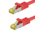 RJ45 CAT6A Patchkabel mit CAT 7 Rohkabel LAN DSL Netzwerkkabel S/FTP 0,25m - 30m