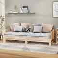 Tagesbett Ausziehbar Sofabett Bett Bettgestell Holzbett Massivholz Kiefer vidaXL