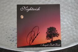 Nightwish - Angels Fall First CD Album signed / autograph / signiert