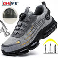 2024 Leichte Arbeitsschuhe Herren Sicherheitsschuhe Stahlkappe S3 Sport Sneaker