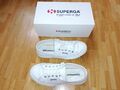 Superga 2750 Nappa Sneaker Damen | Gr. 38 | Weiss | Leder | mit Originalkarton