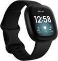 Fitbit Versa 3 Gesundheits & Fitness Smartwatch - Sprachsteuerung - Schlafwert - Schwarz