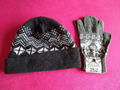 Herren/ Jungen Strickmütze+ Handschuhe