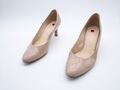 högl Damen Pumps Absatzschuh Halbschuh High Heels rosa Gr 38,5 EU Art 25195-45