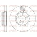 2x Bremsscheibe REMSA 6600.10 passend für BMW