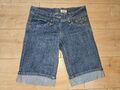 rockige Jeans-Shorts für Damen, Gr. S