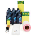 MANN Filterset 3-tlg + 6L ORIGINAL 5W30 Motoröl für MINI R56 R55 R57 R60 R61 N47