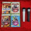 xbox 360 LIPS x4 Nummer 1 Hits + Party Classics + Love The 80s + Mikrofone Mikrofone