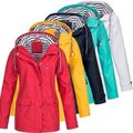 Damen Windbreaker Kapuzenjacke Jacke Kapuze Regenmantel Wasserdicht Rain Jacke