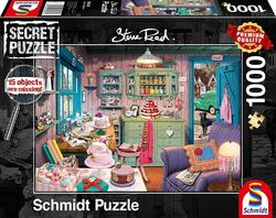 SCHMIDT SPIELE - SECRET PUZZLE - STEVE READ - 1000 TEILE - AUSWAHL # NEU OVP