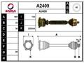 Antriebswelle AUDI VW A4 PASSAT Avant  1.8 1.6 1.9 Di T vorne rechts Automatik