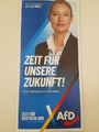 AFD ALTERNATIVE FÜR DEUTSCHLAND FLYER - ZEIT FÜR UNSERE ZUKUNFT - PROGRAMM NEU 