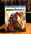 TRANSFORMERS 3 (2011) con SHIA LABEOUF SLIPCASE BLU RAY + DVD OTTIME CONDIZIONI