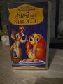 Walt Disney Susi und Strolch Meisterwerk, VHS mit Hologramm und Hülle