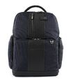 PIQUADRO Brief Computer Backpack Rucksack Tasche Blu Blau Schwarz