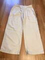 OPUS Milis breeze Hose, Leinenhose, Stoffhose Gr. 42, L beige / creme TOP !!!