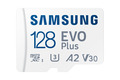 Samsung EVO Plus (2024) microSD-Speicherkarte inkl. SD-Adapter, 128 GB Speicherk