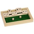 Shut the box traditionelles Würfelspiel ab 6 Jahre goki HS075