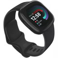 Fitbit Versa 4 Smartwatch black graphite Farb-Grafik Display GPS Bluetooth NFC  