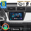 DAB+ 4+64G Android 14 Autoradio Carplay Kam GPS Navi für Skoda Fabia 3 2014-2020