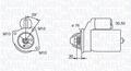 MAGNETI MARELLI 063280010010 Starter Anlasser 1.1kW für FORD Focus C-Max (DM2)