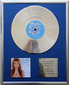 Britney Spears Baby one more time CD Cover+12"Vinyl goldene /platin Schallplatte