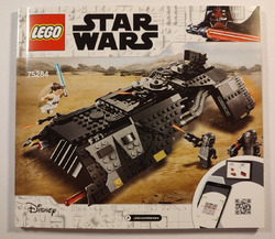 Lego Star Wars Bauanleitung 75284 - Knights Ren Transport Ship - UNGELOCHT