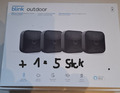 blink Outdoor System mit 5 Kameras - Schwarz + Blink Sync Module und Zubehör