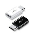 Adapter Micro USB auf USB C Typ-C Stecker USB 2.0 Typ B zu USB 3.1 Typ C