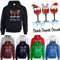 Herren Hoodie Weihnachten Getränk getrunken betrunken Pullover Weihnachten Weihnachten Geschenk Pullover