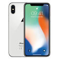 APPLE IPHONE X - 64GB - SILBER - WEISS - HÄNDLER - RECHNUNG - SEHR GUT