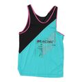 Adidas Originals Racing Herren blau schwarz Tank Top | Vintage 90er Jahre Sportbekleidung Vintage