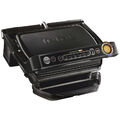 Tefal GC7128 OptiGrill+ Schwarz Elektro, Tisch Kontaktgrill Grillfunktion, An...