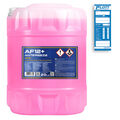 Mannol Antifreeze Kühlerfrostschutz 20L Rot G12+ AF12+ bis - 40°C für AUDI VW