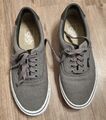 Damen Sneaker Turnschuhe Grau Vans Gr. 39 Schwarz Wie Neu