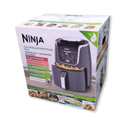 Ninja MAX AF160EU Heißluft-Fritteuse Airfryer 5,2 l grau