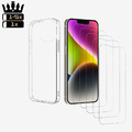 Schutzhülle Displayschutz Panzerfolie 9H Hartglas für iPhone 14 13 12 11 Pro Max