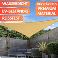 Sonnensegel Sonnenschutz UV-Schutz Sonnendach Beschattung Garten Terrasse 3-4m