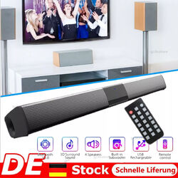 Soundbar für TV Geräte,Soundbar Fernseher,Bluetooth 5.0 TV-Soundbar-Lautsprecher