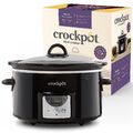 Crockpot Digitaler Schongarer | 3,5 L (3-4 Personen) | Programmierbarer Countdown-Timer