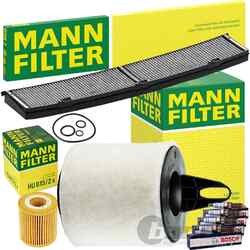 MANN FILTER INSPEKTIONSPAKET passend für BMW 1er E81 87 3er E90 91 92 116+316i